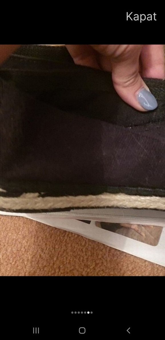 Kadın Haki Dolgu Topuklu Espadril - Görsel 5