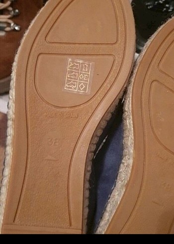 Derimod Süet Püsküllü Dolgu Topuk Espadril - Görsel 5