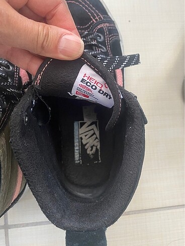 38 Beden siyah Renk Orijinal vans