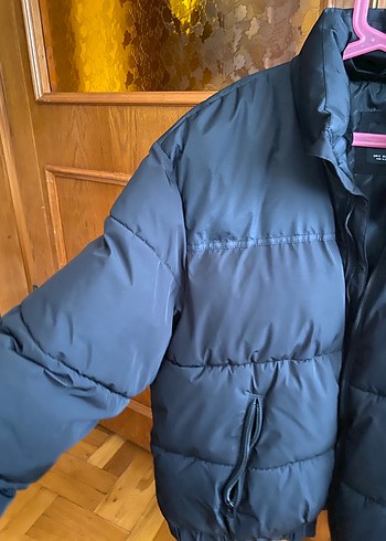 Siyah Erkek Mont - Görsel 3