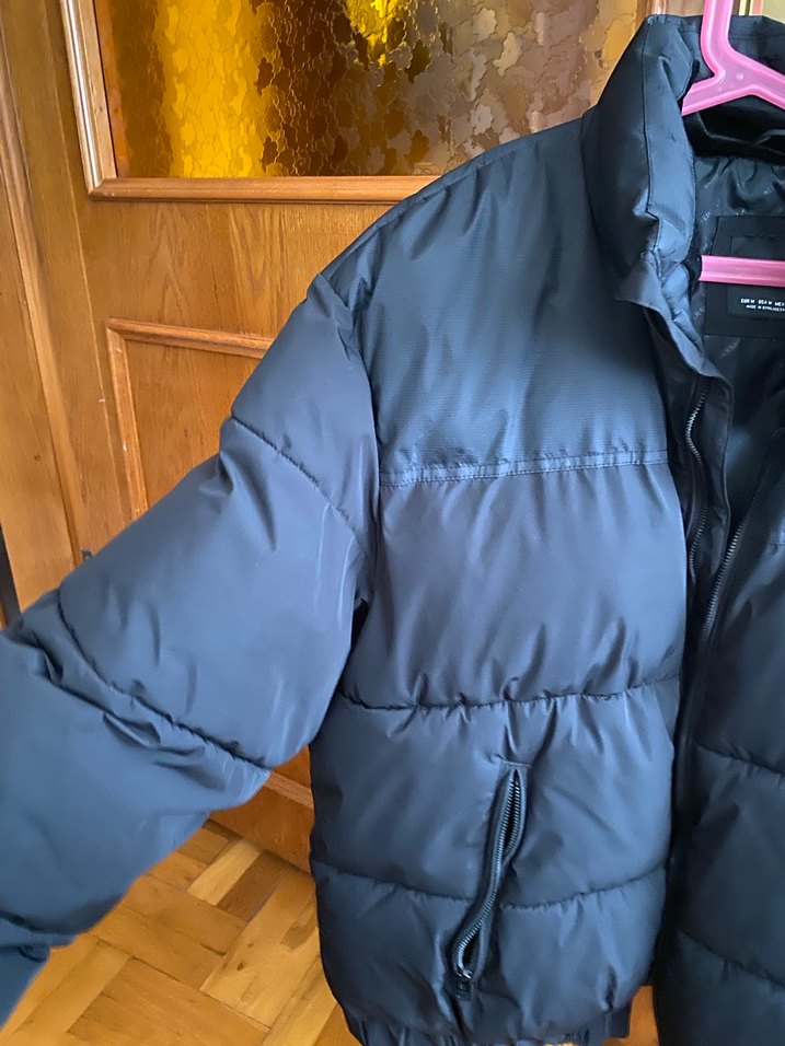 Siyah Erkek Mont - Görsel 3