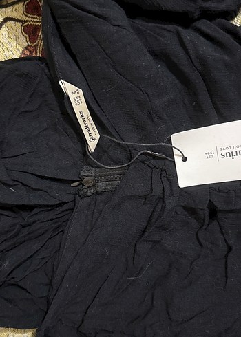 Kadın Siyah V Yaka Elbise - Görsel 3