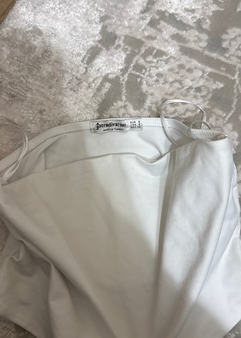 Beyaz Düz Crop - Görsel 2