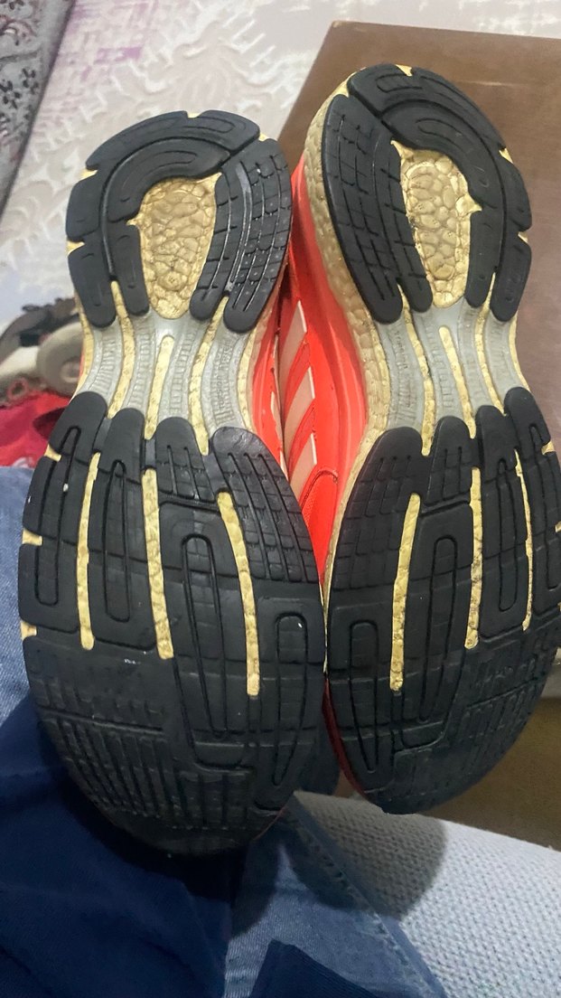 Turuncu Bağcıklı Kadın Spor Ayakkabı - Görsel 3