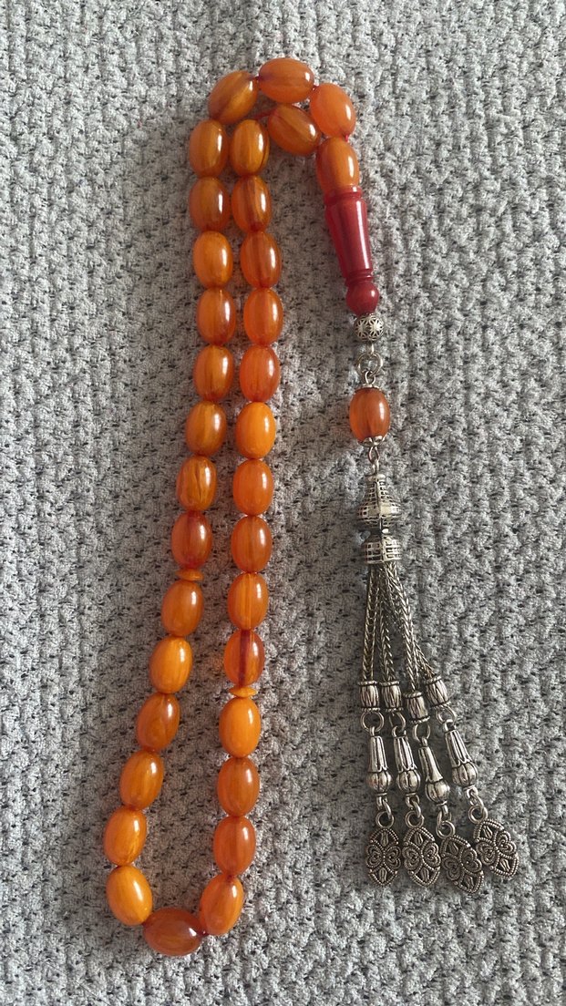 Hareli renk almaya başlamış sıkma kehribar - Görsel 2