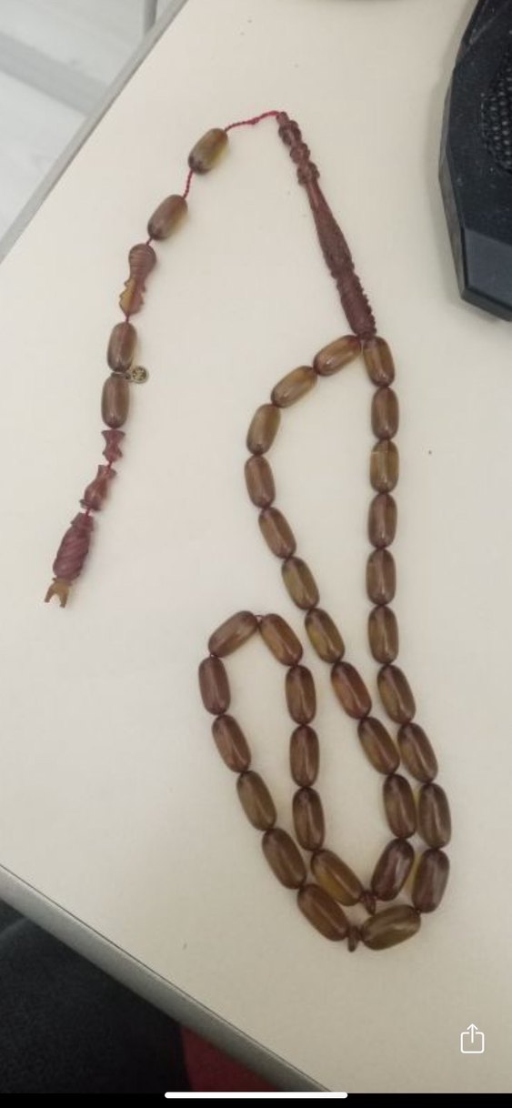 Nasır fidan usta kalem oyma işçilikli üst düzey ateş kehribar - Görsel 3