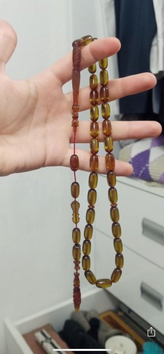 Nasır fidan usta kalem oyma işçilikli üst düzey ateş kehribar - Görsel 2