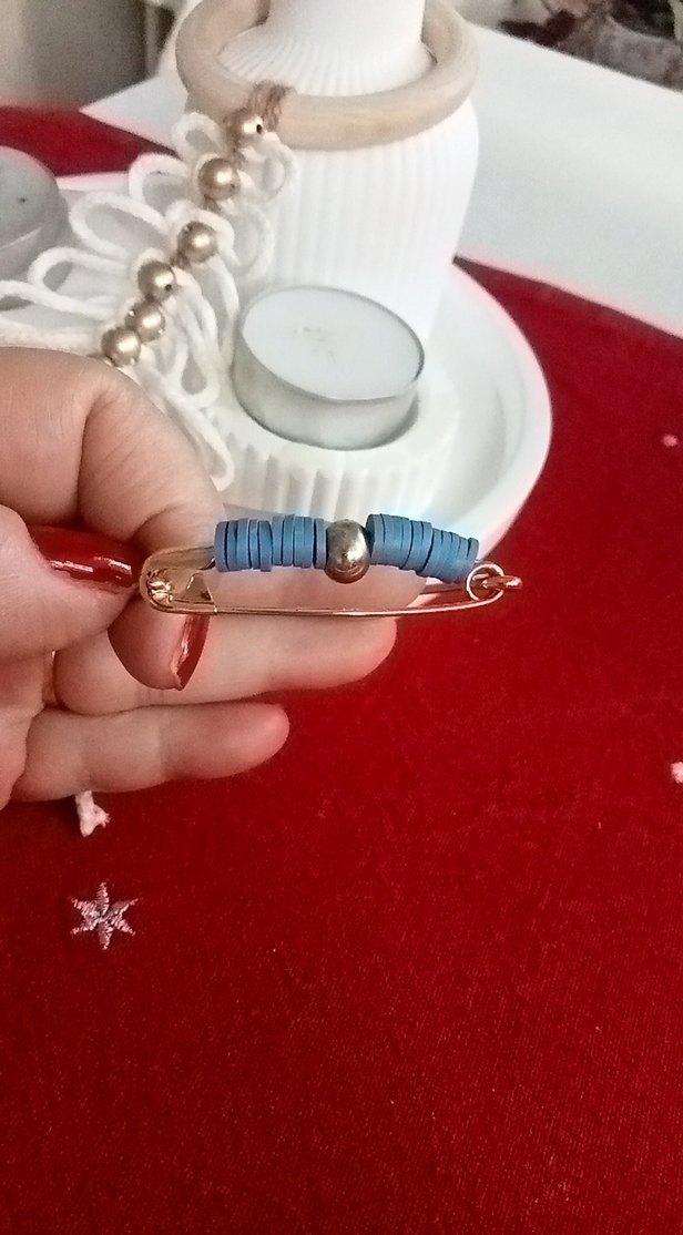 Mavi Boncuklu Bohem Kadın Bileklik - Görsel 2