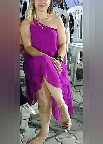 Şifon elbise ????