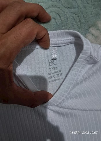 Beyaz Kız Çocuk Atlet - Görsel 2