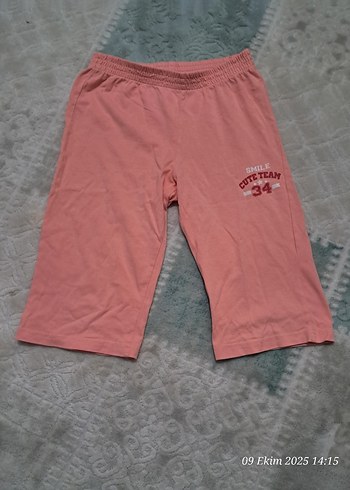 Kız Çocuk Pembe Rahat Kesim Pantolon