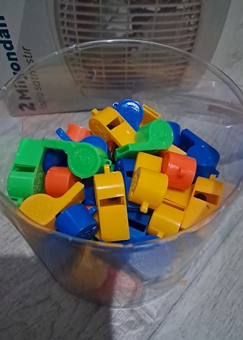 Renkli Lego Düdük Seti 3 adet fiyati - Görsel 2