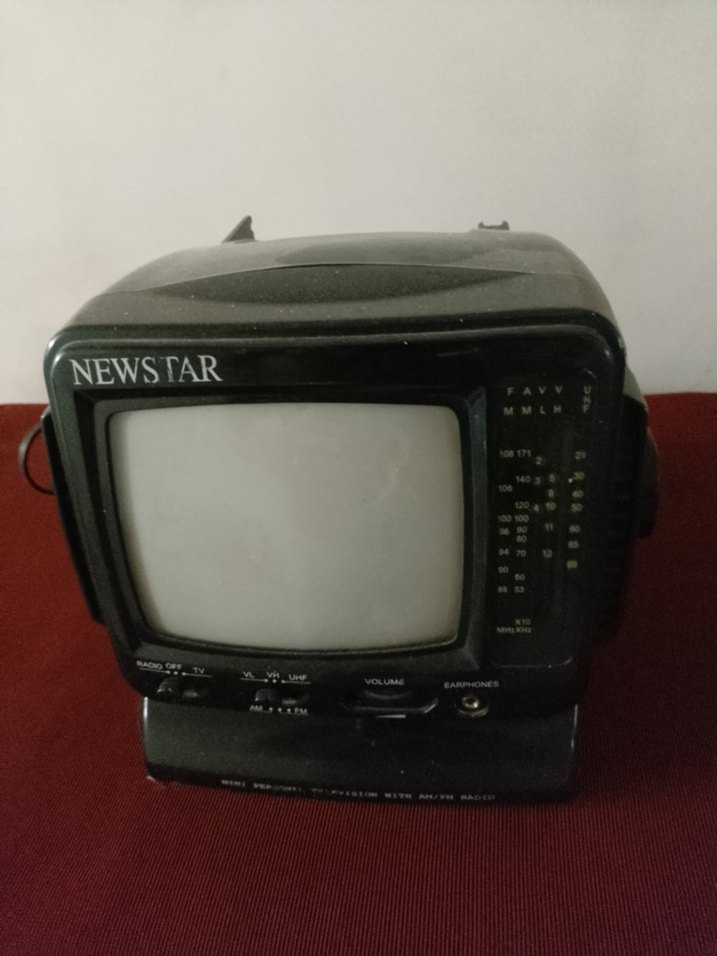 Newstar Siyah Mini Televizyon - Görsel 2