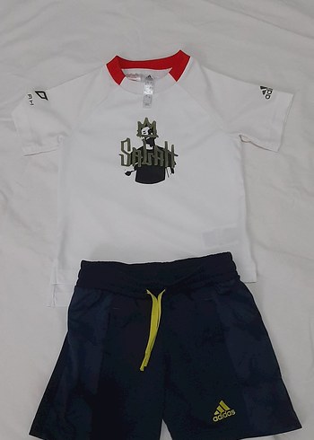 24-36 Ay Beden Salah tişört, şort takım, adidas
