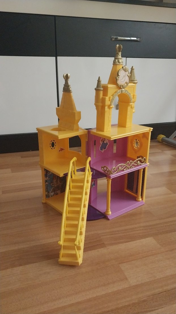 Belle Prenses Şatosu Oyuncak Seti - Görsel 5