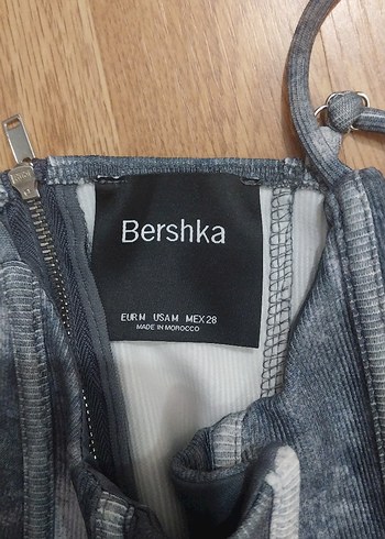 Gri Batik Desenli  Büstiyer - Görsel 3