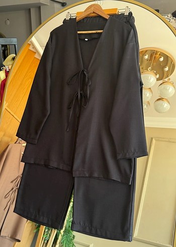 38 Beden Beyaz Keten Midi Kimono, Salaş Kesim, Uzun Kollu