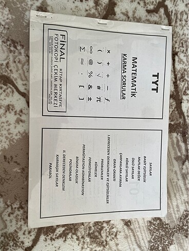 Tyt matematik