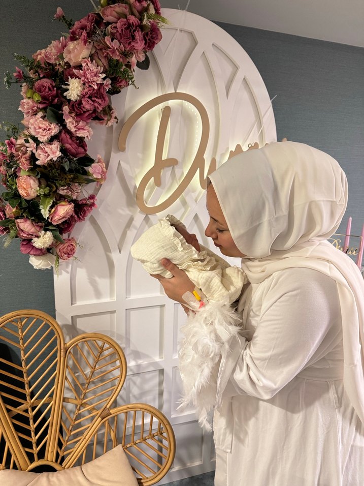 Beyaz Uzun Kollu Lohusa - Görsel 3