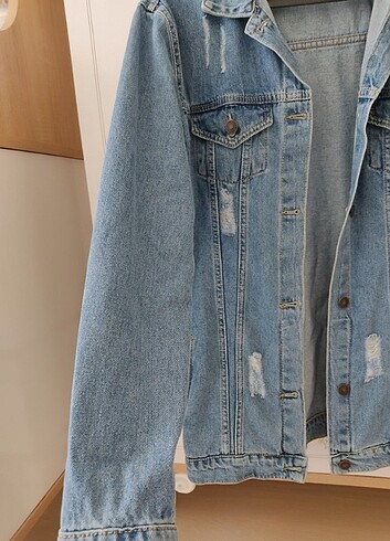 40 Beden mavi Renk Kot ceket