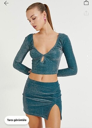 Pull&bear crop bluz