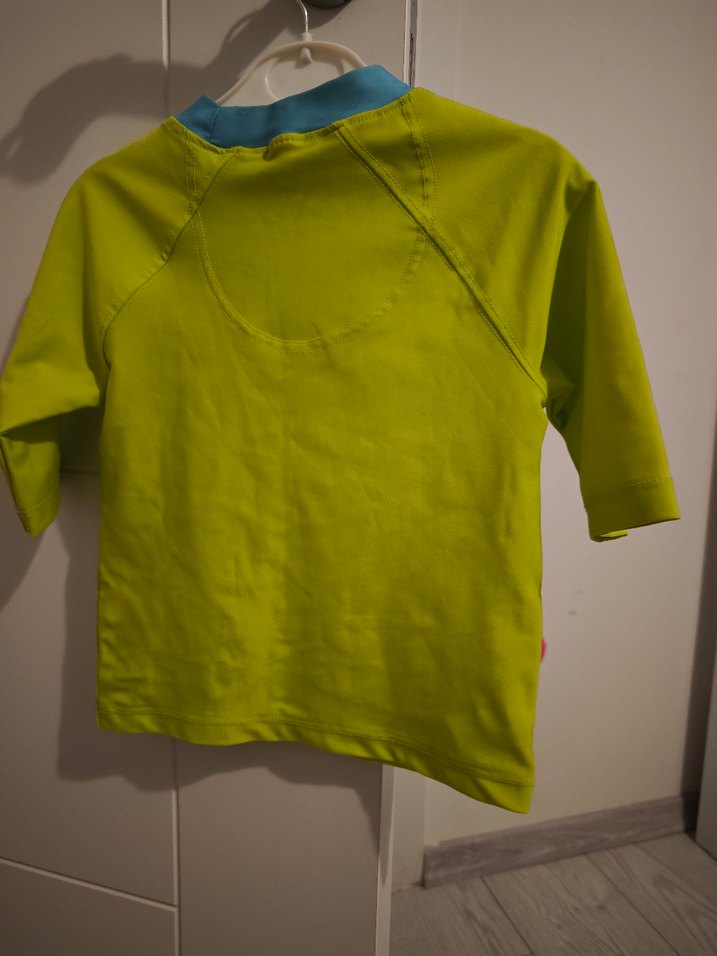 Erkek Çocuk Yeşil Kısa Kollu mayo üst - Görsel 2