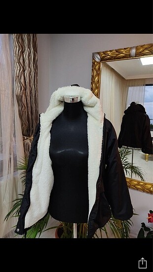 Peluş mont