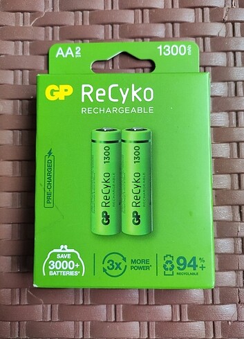 GP Recyko 1300 Mah Şarjlı pil