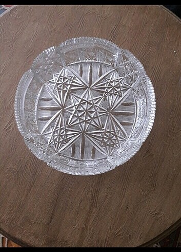 Almam malı kristal cam çanak