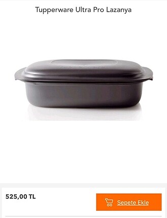 Tupperware Fırında Pişirme Lazanya