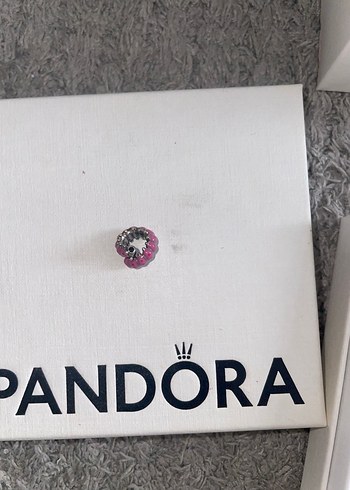 Pandora Pandora Pembe Sarmal Tırtıl Charm