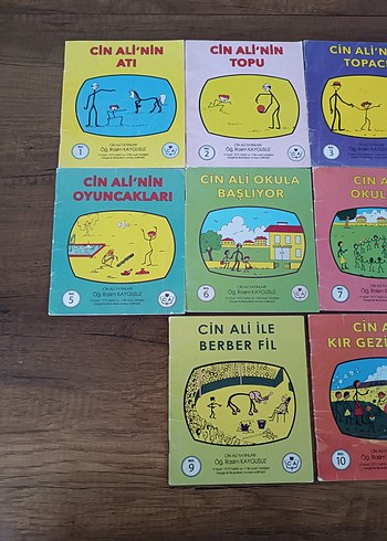 Beden Çin Ali Çocuk Kitapları Seti ilköğretim okuma kitabı