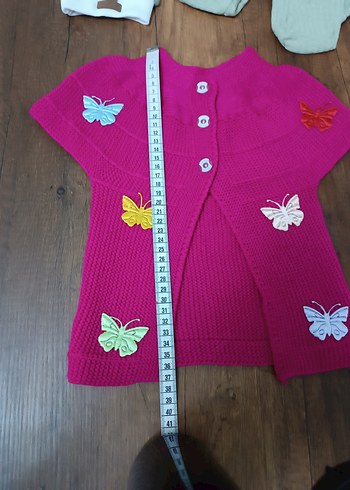 kız bebek yeleği kız bebek yelek - Görsel 4