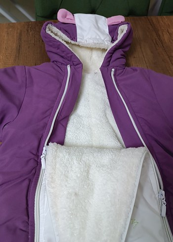 kız bebek Astronot mont Astronot tulum - Görsel 2