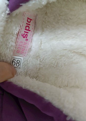 kız bebek Astronot mont Astronot tulum - Görsel 6