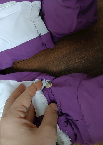 kız bebek Astronot mont Astronot tulum - Görsel 4