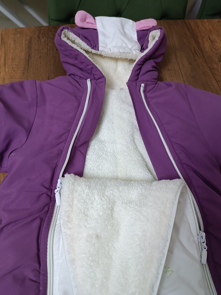 kız bebek Astronot mont Astronot tulum - Görsel 2