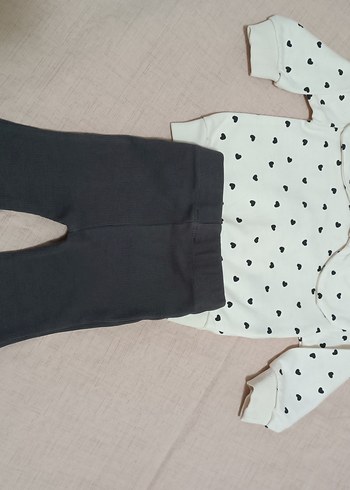 yakası modelli kız bebek takım - Görsel 4