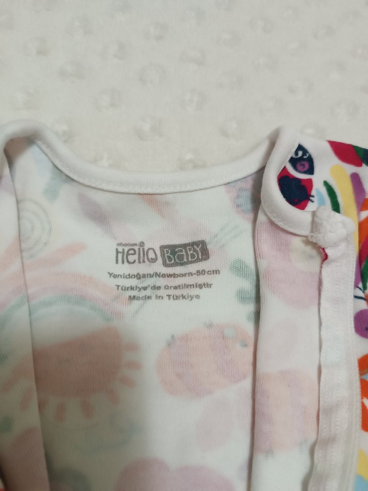 Nakışlı Kız bebek tulum - Görsel 3