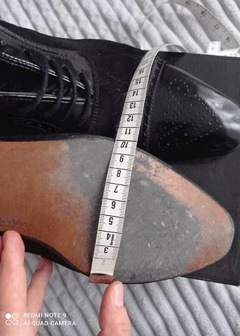 Siyah Süet erkek kundura Ayakkabı - Görsel 5