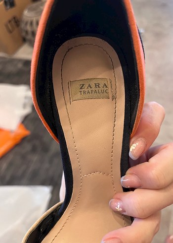 Zara Zara renkli stiletto
