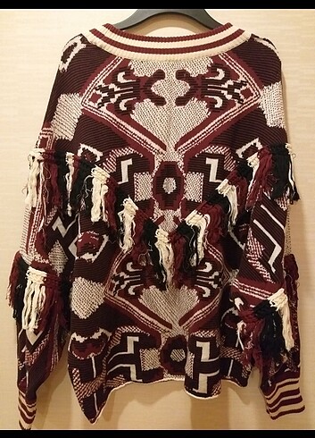 Zaradan püsküllü kazak - Görsel 3