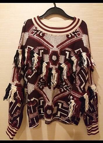 Zaradan püsküllü kazak - Görsel 2