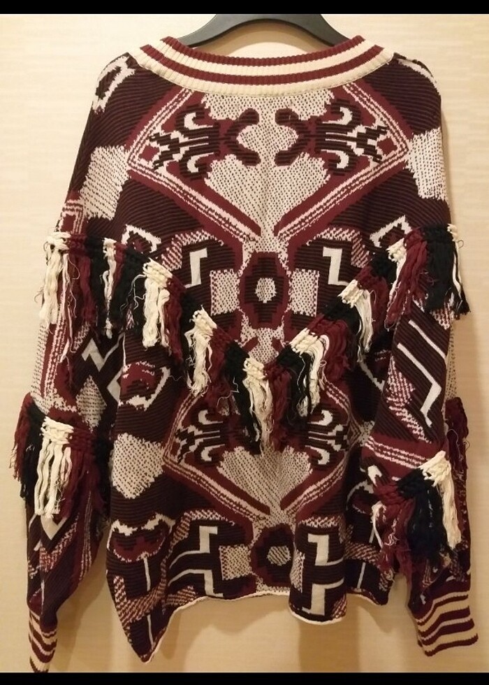 Zaradan püsküllü kazak - Görsel 3