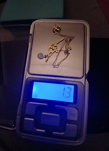 14 ayar altın ince zincir kolye - Görsel 5