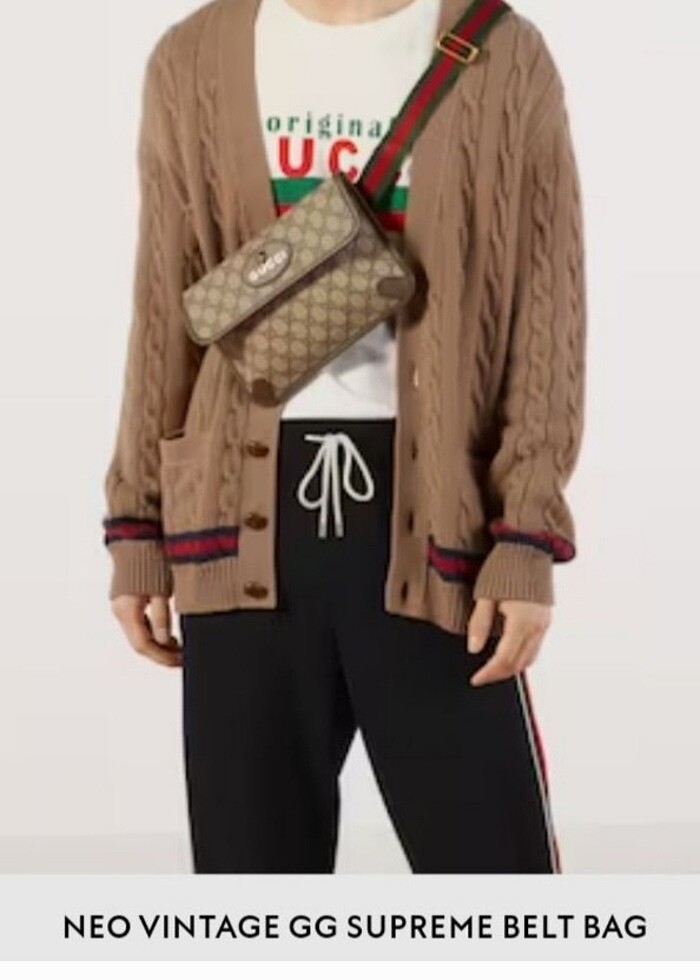 Gucci unisex model çanta - Görsel 2
