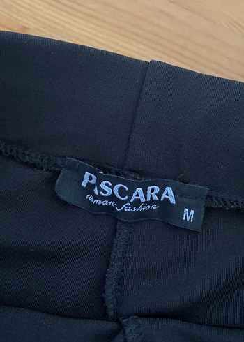 Siyah Biker tayt - Görsel 2