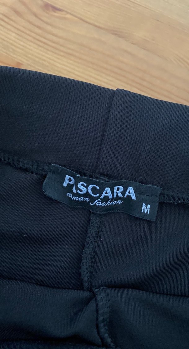 Siyah Biker tayt - Görsel 2