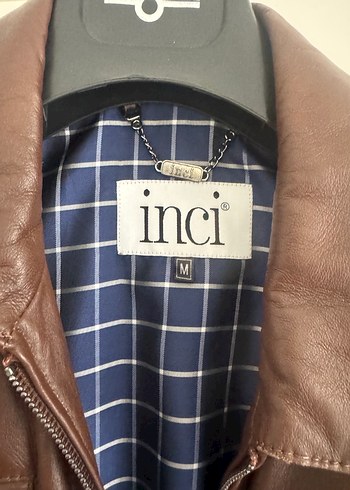 Düğmeli Kahverengi Deri Erkek Ceket - Görsel 2