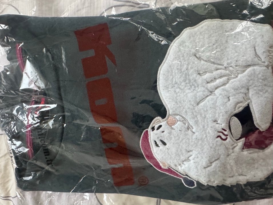 Yesil Nakışlı Rahat Kesim Sweatshirt - Görsel 2